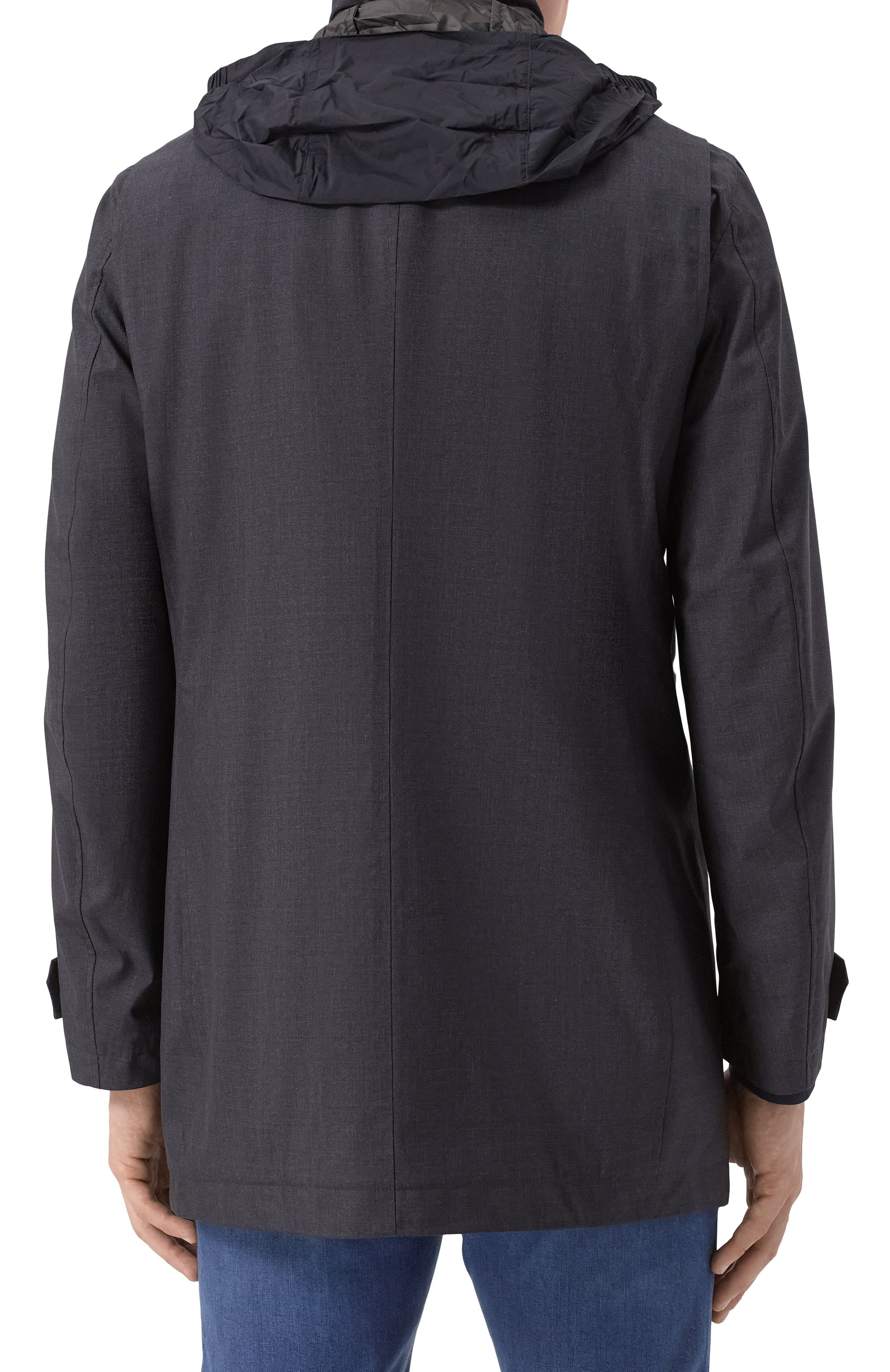 Плащ из шерсти и шелка duca-l5 MOORER, арт. DUCA-L5, фото 8