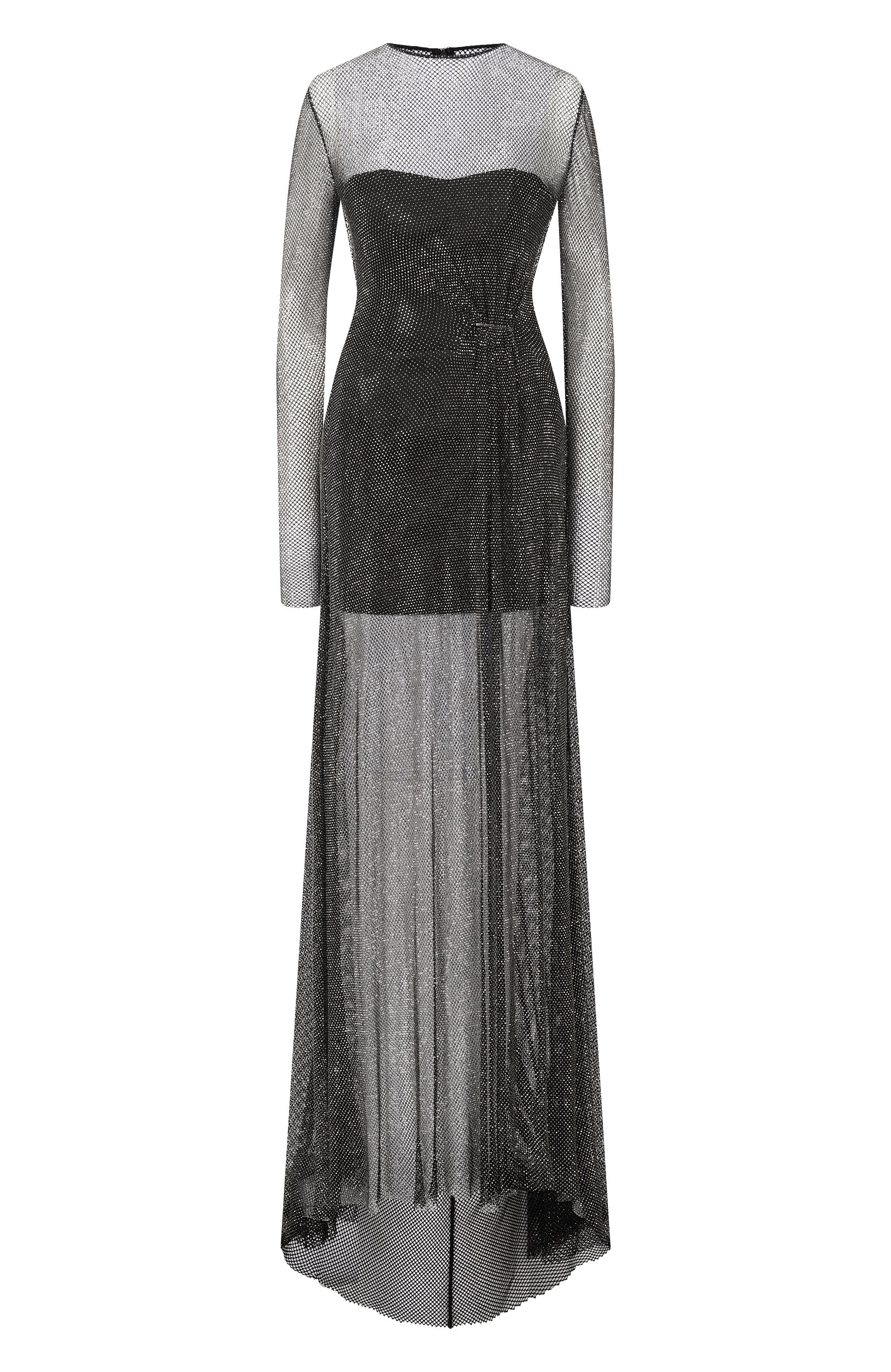 Платье из вискозы с отделкой стразами YANA DRESS, арт. 1-23/2-388-НС900, фото 1
