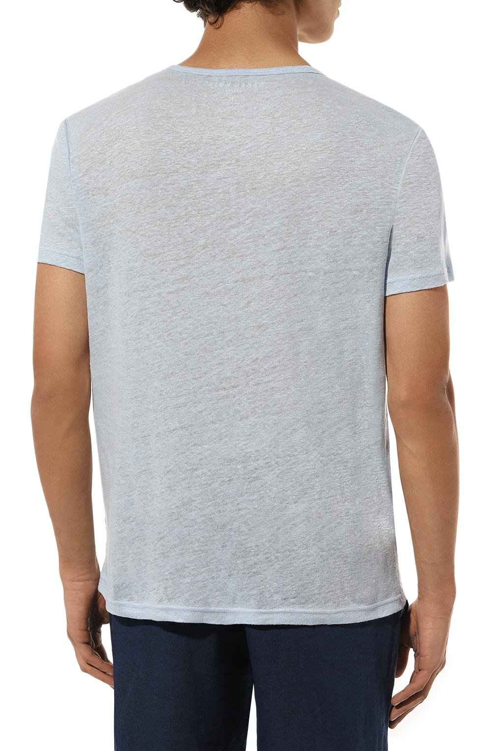 Льняная футболка DEREK ROSE, арт. 3163-J0RD002, фото 4