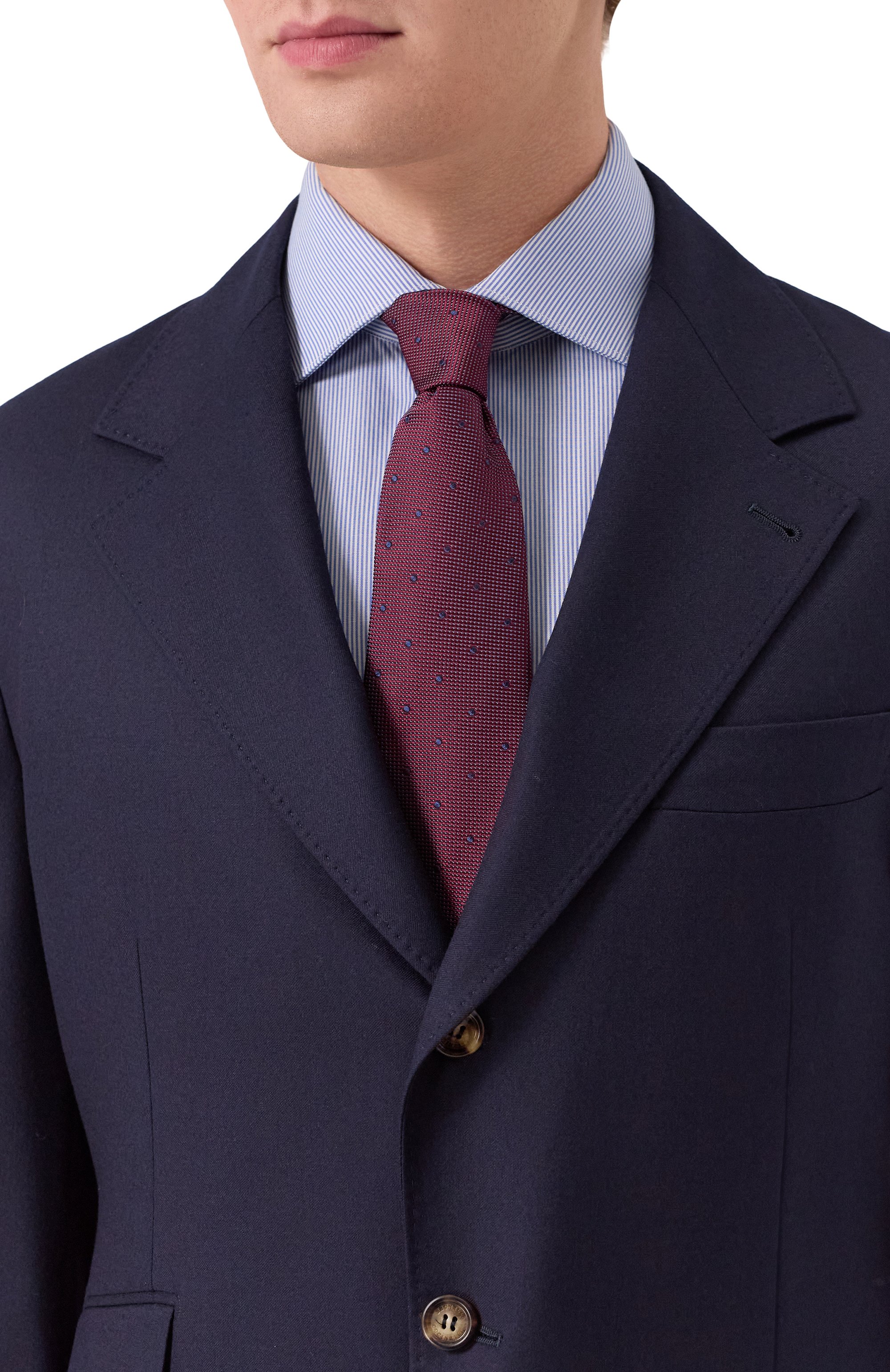 Шелковый галстук CORNELIANI, арт. 26U302-2620307, фото 2