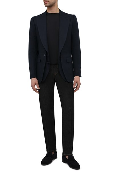 Замшевые пенни-лоферы MORESCHI, арт. 43721/AM/VESUVI0/F.SPUGNA, фото 2