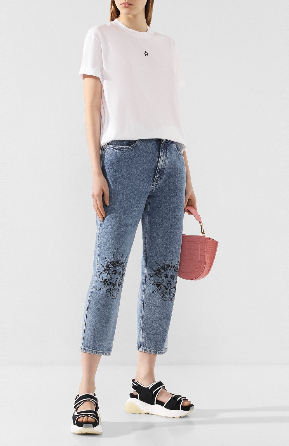 Хлопковая футболка STELLA MCCARTNEY, арт. 457142/SIW20, фото 2