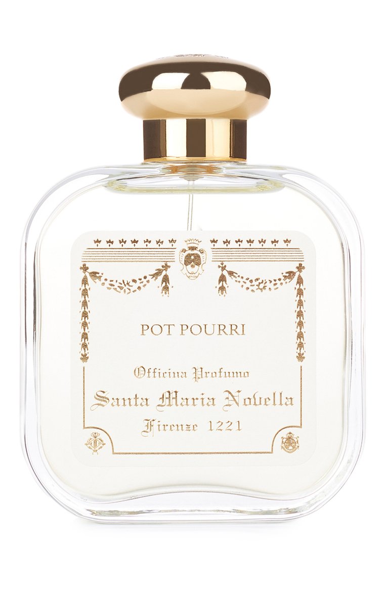 Одеколон pot pourri (100ml) SANTA MARIA NOVELLA бесцветного цвета, арт. SMN3116401 | Фото 1 (Региональные ограничения белый список (Axapta Mercury): Не проставлено; Нос: Не проставлено; Тип продукта - парфюмерия: Одеколон; Тип аромата: Фужерный; Ограничения доставки: flammable)