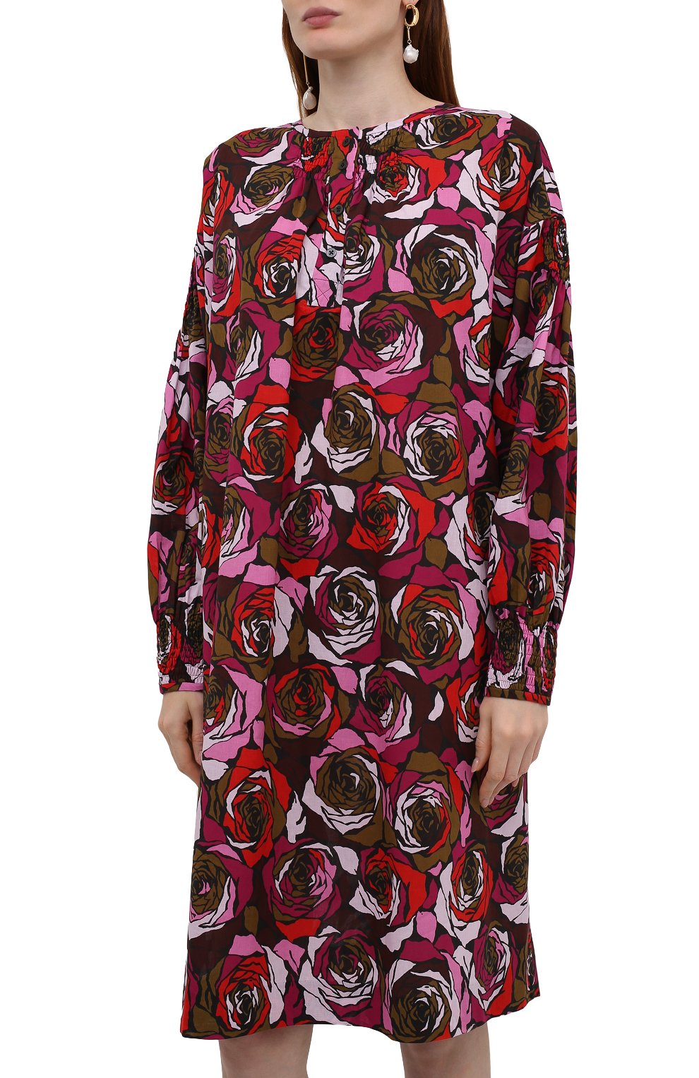 Хлопковое платье DRIES VAN NOTEN, арт. 212-031013-3076, фото 3