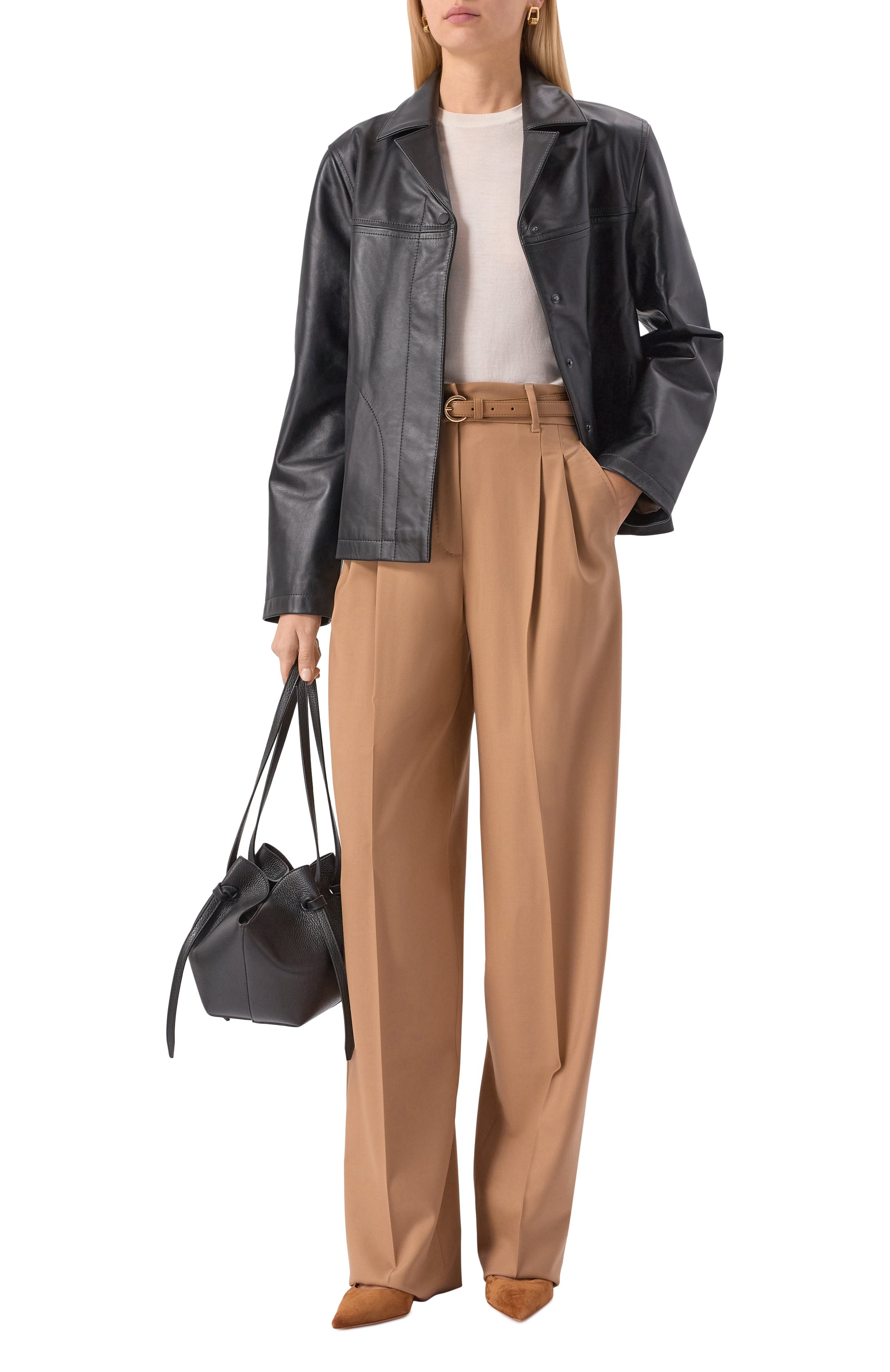 Шерстяные брюки MAX MARA STUDIO, арт. ENTRATA, фото 2