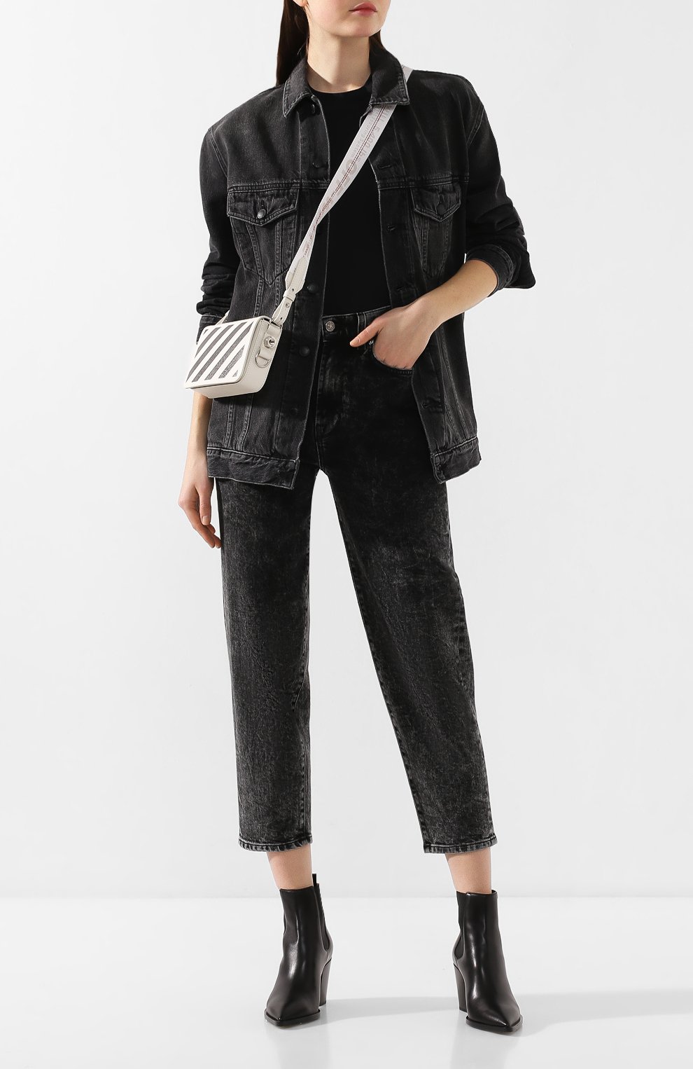 Джинсовая куртка ALEXANDER WANG, арт. 4D992043AC, фото 2