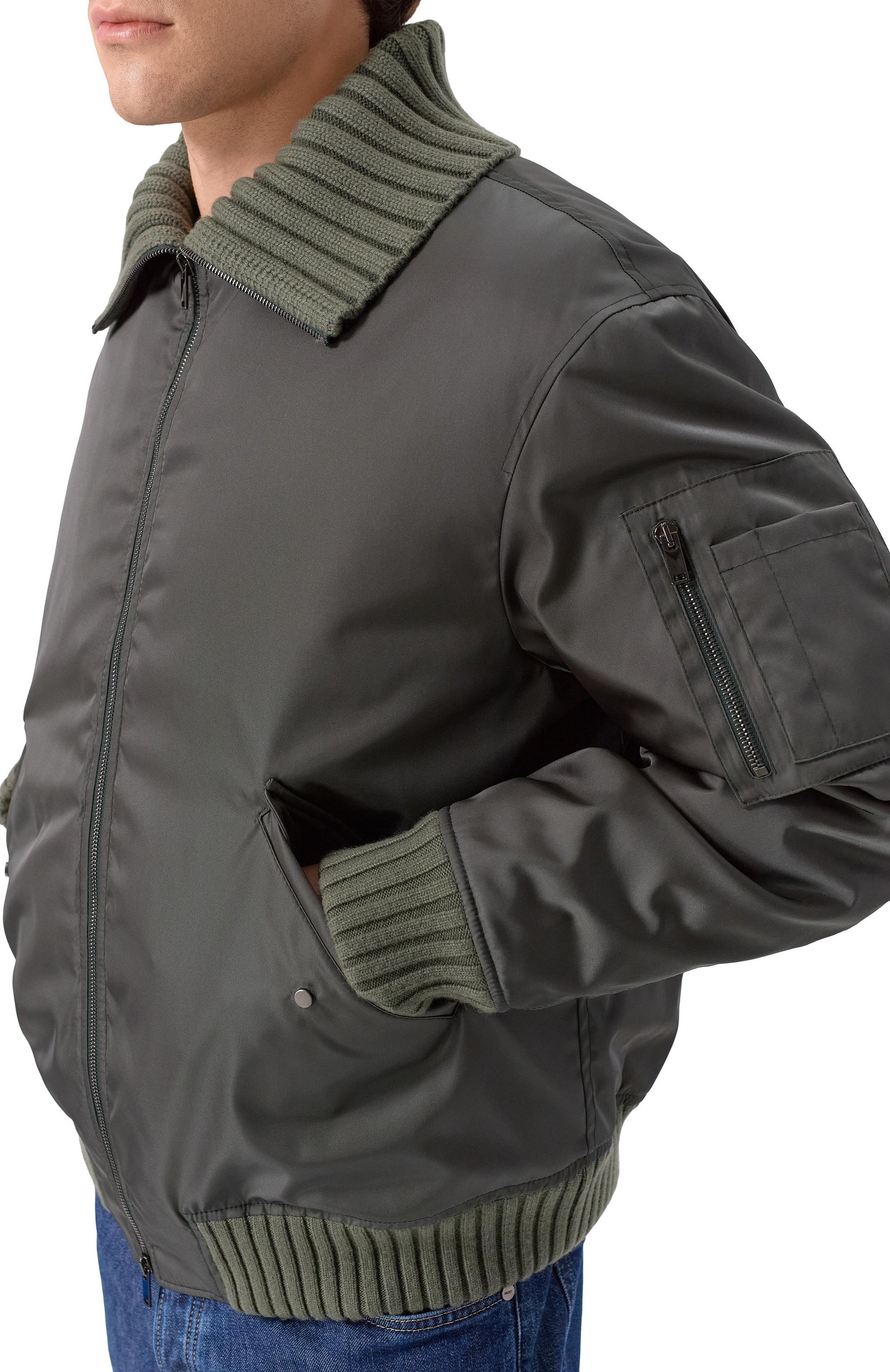 Бомбер MVST, арт. M25.1PM.0004*/BIG SIZE/NIPALY ZER0, фото 5