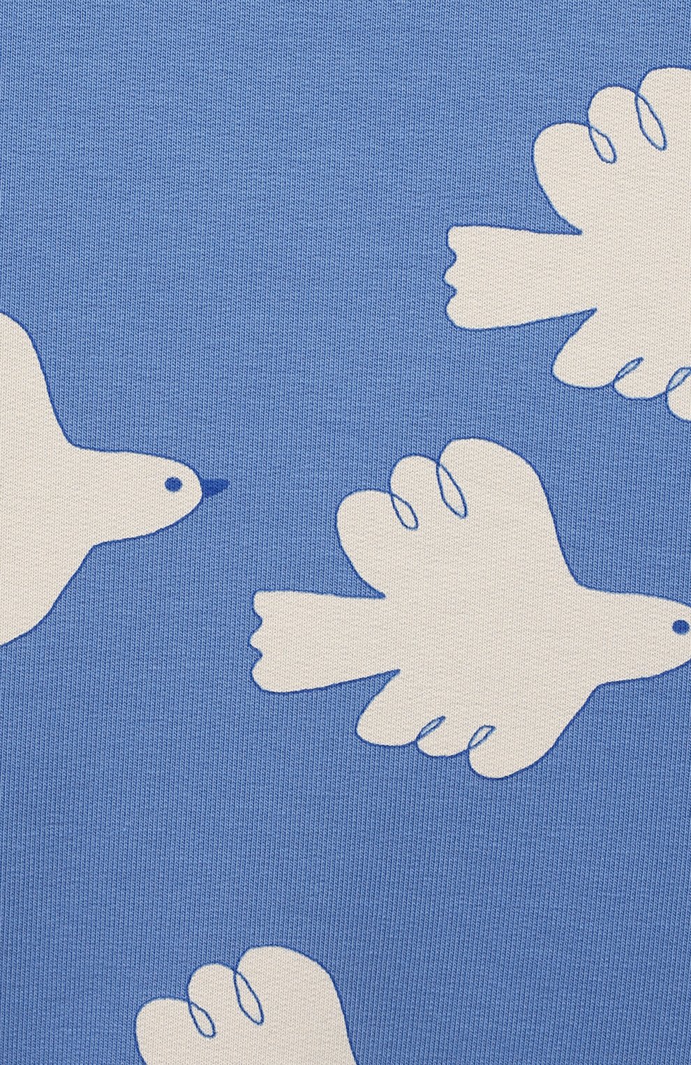 Хлопковый свитшот TINYCOTTONS синего цвета по цене 12900 руб., арт. SS24-128, фото 3 Хлопковый свитшот TINYCOTTONS, арт. SS24-128, фото 3