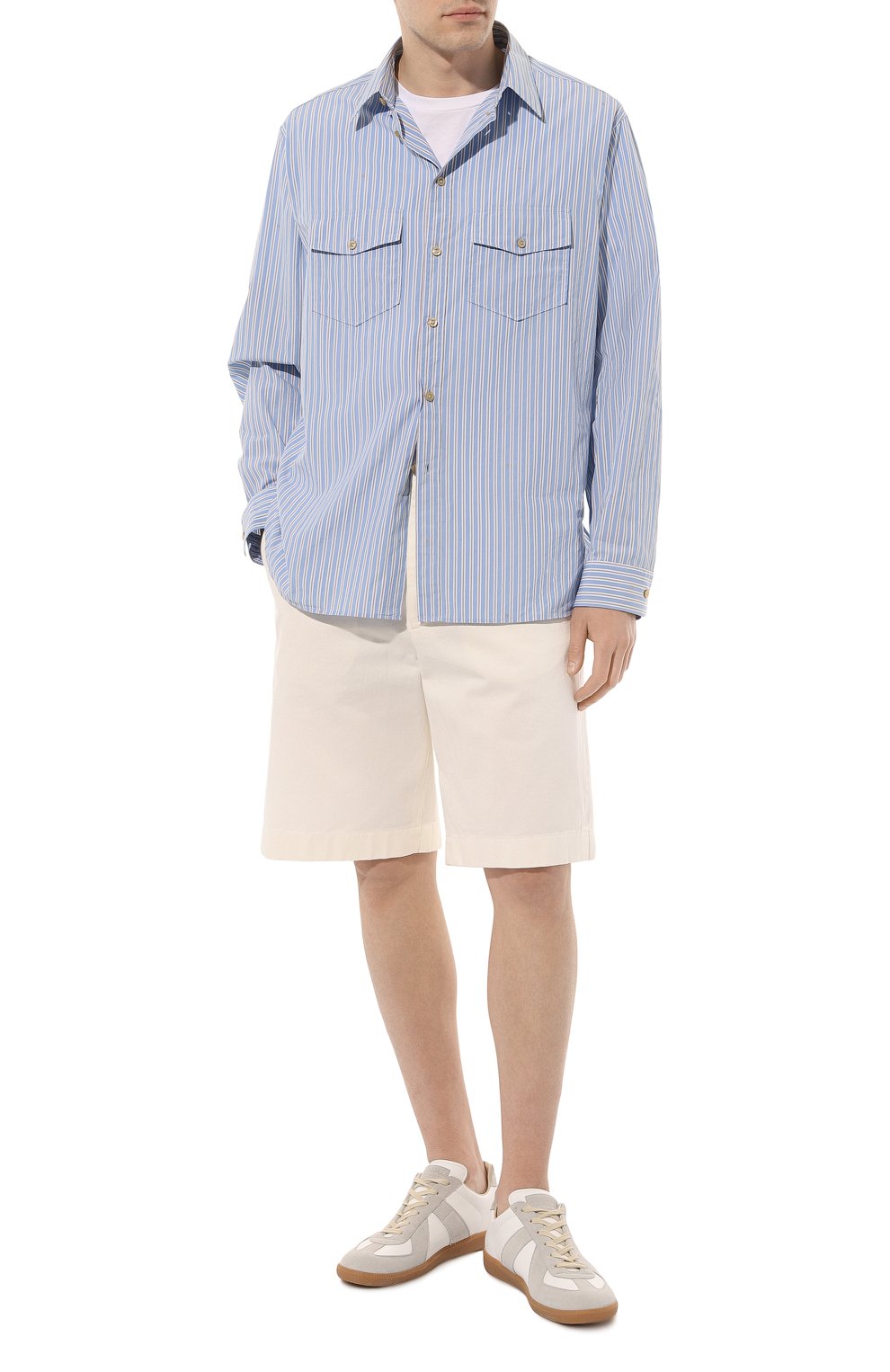 Хлопковая рубашка GUCCI, арт. 568298 ZABYZ, фото 2