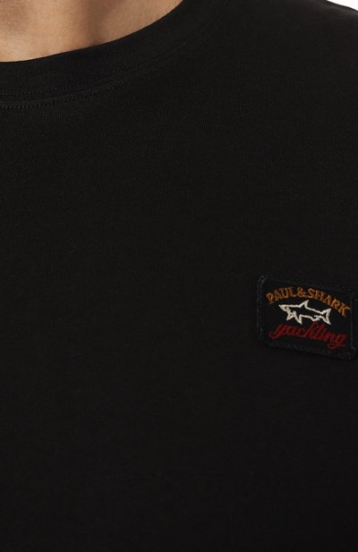 Хлопковый лонгслив PAUL&SHARK, арт. C0P1097, фото 5