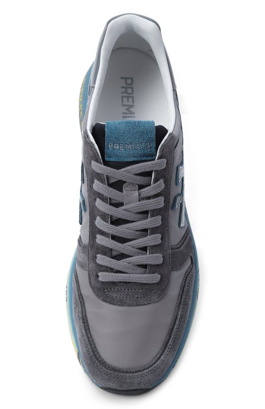 Комбинированные кроссовки Mick Premiata MICK/VAR 7865 Серый  MICK/VAR 7865 Фото 6