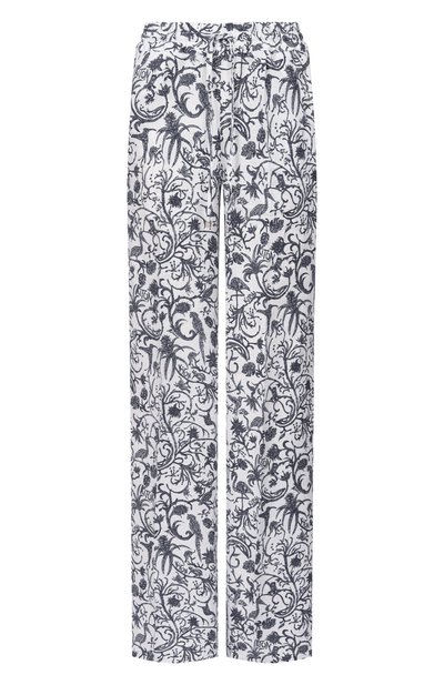 Женские льняные брюки KITON, арт. D48122H08903