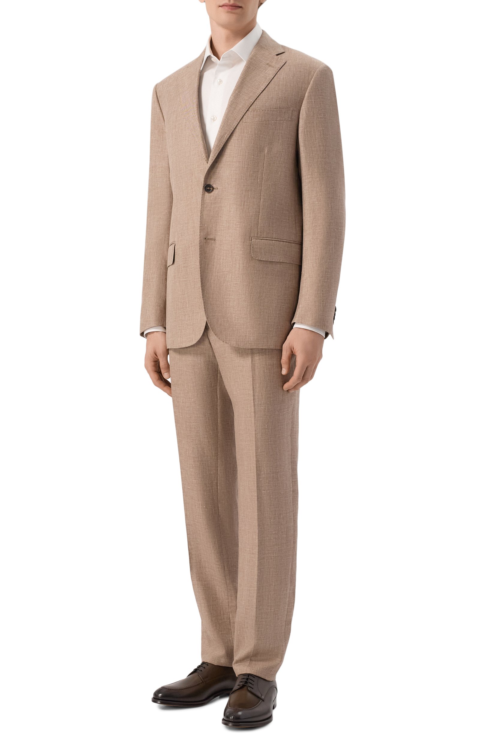Брюки из шерсти и льна CORNELIANI, арт. 275002/2718263, фото 2