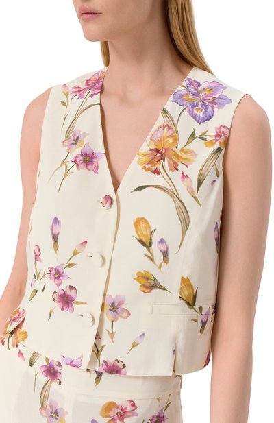 Жилет из вискозы TWINSET, арт. 251TP2777, фото 5