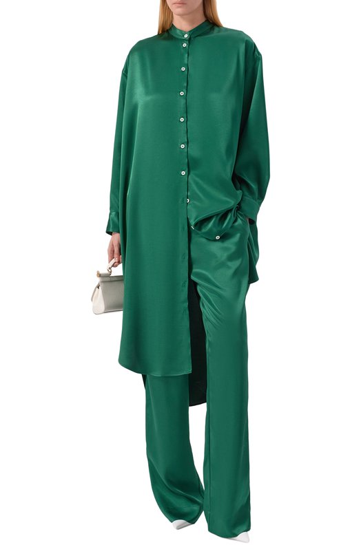 Атласный костюм Noble&Brulee NB12012026/03 Зелёный NB12012026/03