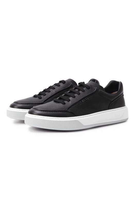 Кожаные кеды Zilli H0201AM1947VZBA06 Чёрный H0201AM1947VZBA06
