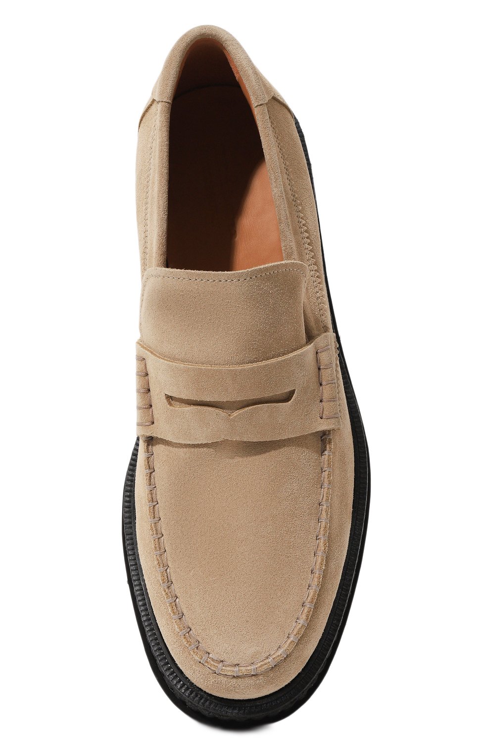 Замшевые пенни-лоферы KITON, арт. USSA211N0110807, фото 6