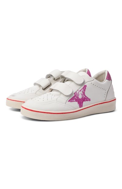 Кожаные кеды ball star GOLDEN GOOSE DELUXE BRAND, арт. GTF00926.F007445