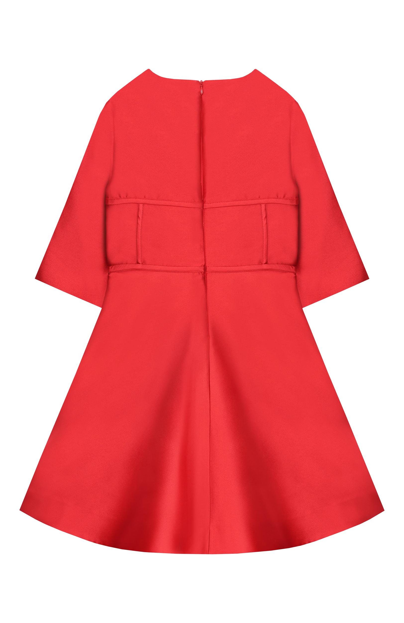 Платье ELIE SAAB JUNIOR красного цвета по цене 85650 руб., арт. EFAB128/TS0807, фото 2 Платье ELIE SAAB JUNIOR, арт. EFAB128/TS0807, фото 2