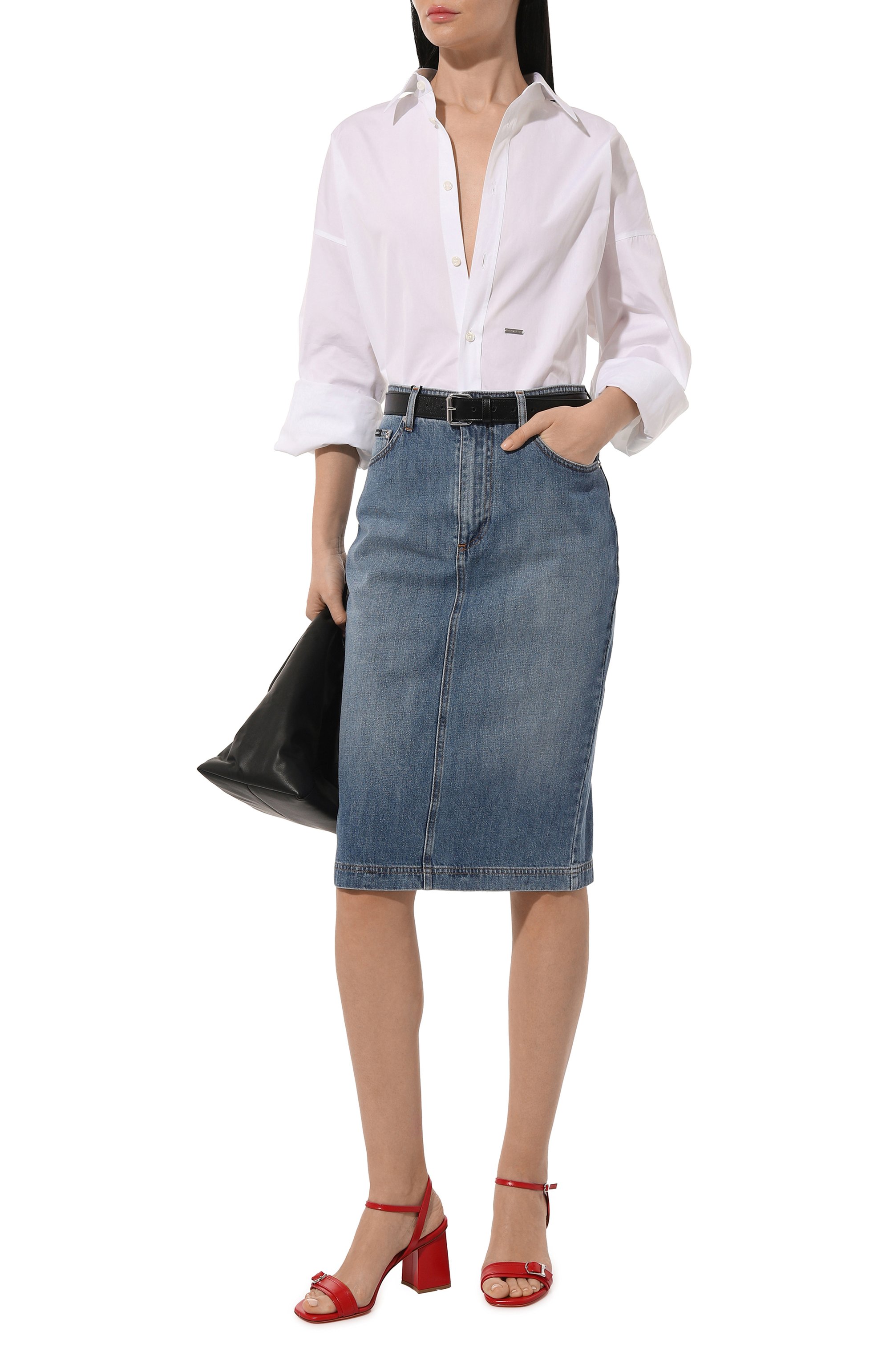 Джинсовая юбка DOLCE & GABBANA, арт. F4BR8D/G8KV0, фото 2