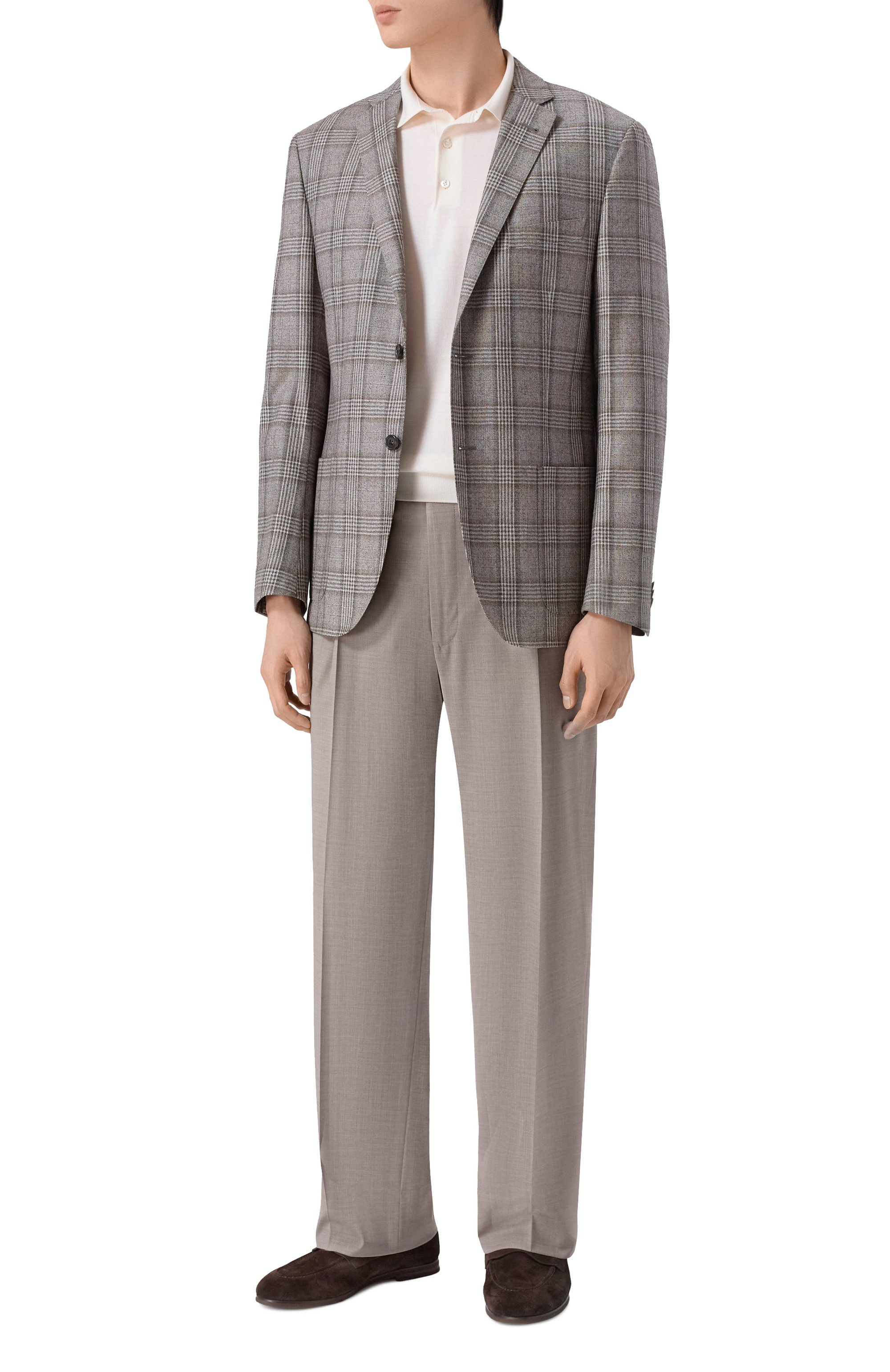 Замшевые пенни-лоферы BARRETT, арт. 221U021.3/LIGHT CASHEMERE, фото 2