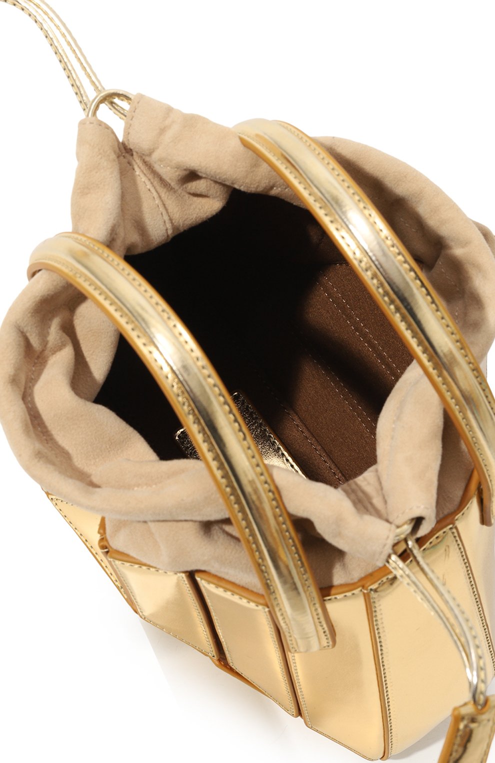 Сумка sera mini MLOUYE золотого цвета по цене 46000 руб., арт. 10-030, фото 5 Сумка sera mini MLOUYE, арт. 10-030, фото 5