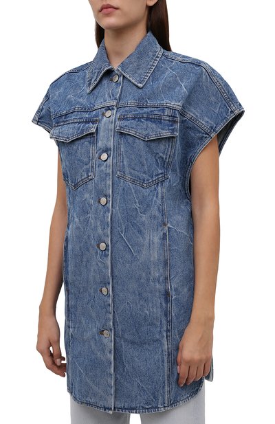 Джинсовый жилет DRIES VAN NOTEN, арт. 212-010505-3381, фото 4