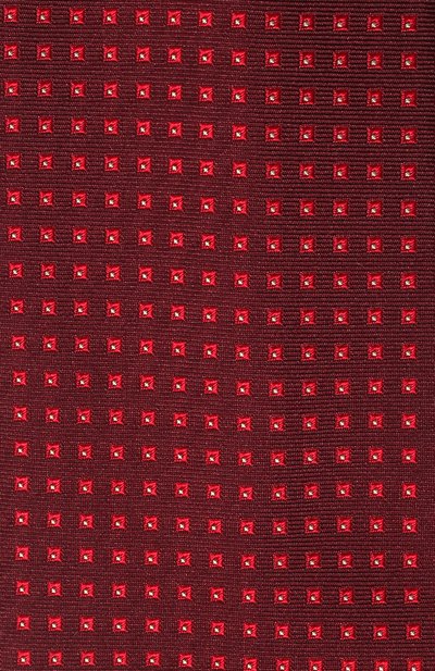 Шелковый галстук KITON бордового цвета по цене 29350 руб., арт. UCRVKLC03H02, фото 4 Шелковый галстук KITON, арт. UCRVKLC03H02, фото 4