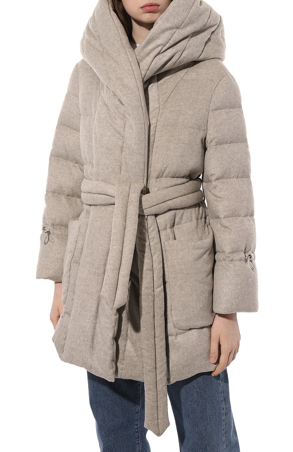 Пуховик из шерсти и кашемира MOORER, арт. MODPI100060TEPA228, фото 3