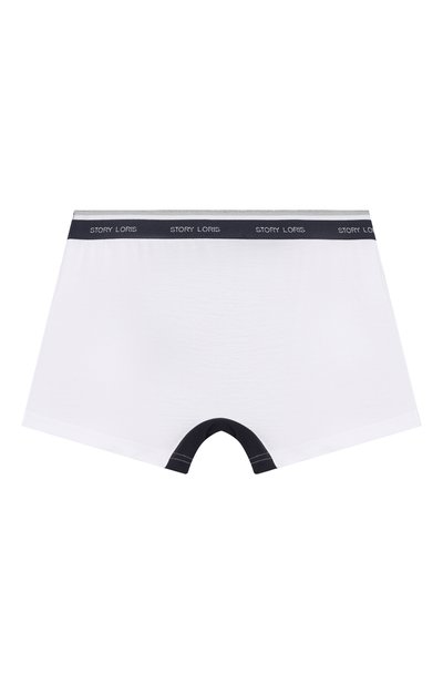 Боксеры STORY LORIS черно-белого цвета по цене 5325 руб., арт. 25948, фото 2 Боксеры STORY LORIS, арт. 25948, фото 2