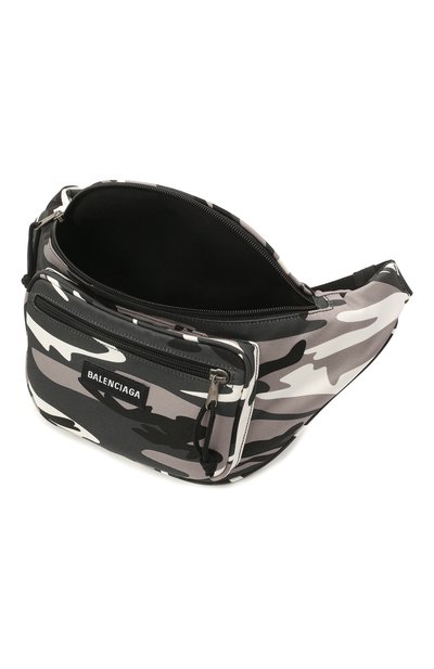 Текстильная поясная сумка explorer BALENCIAGA, арт. 482389/2BKIX, фото 4