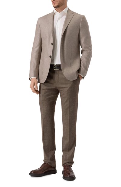 Шерстяные брюки CORNELIANI, арт. 265B01-2617591, фото 2