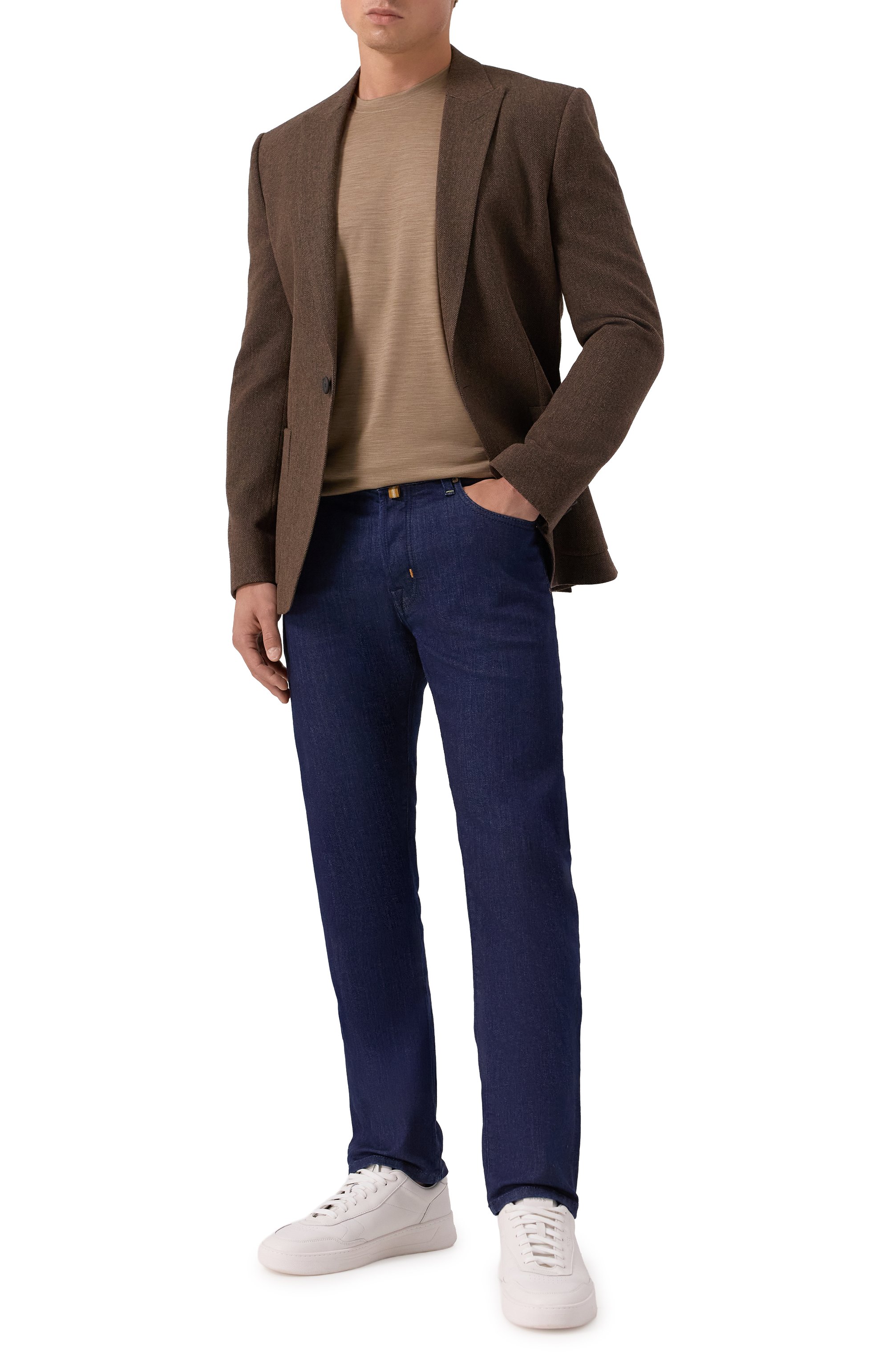 Пиджак из шерсти и хлопка HUGO, арт. 50544694, фото 3