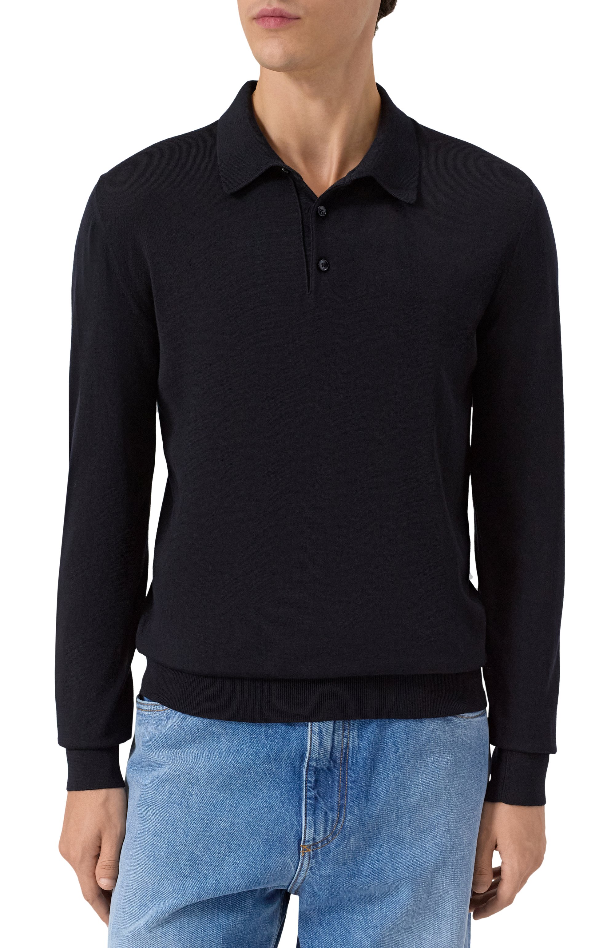 Шерстяное поло DOLCE & GABBANA, арт. GXZ25T/JCVZS, фото 3