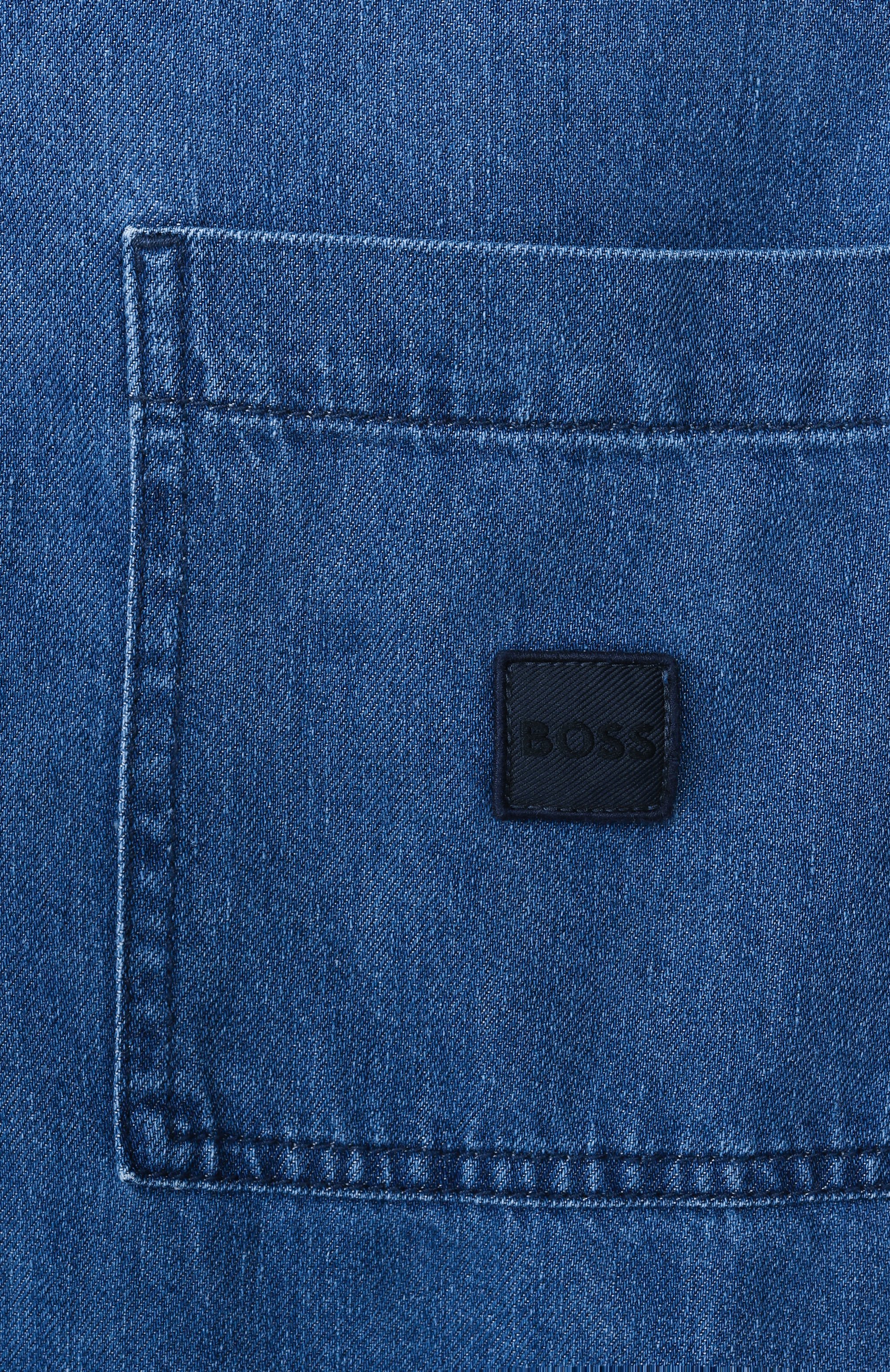 Джинсовая рубашка BOSS ORANGE, арт. 50544660, фото 6