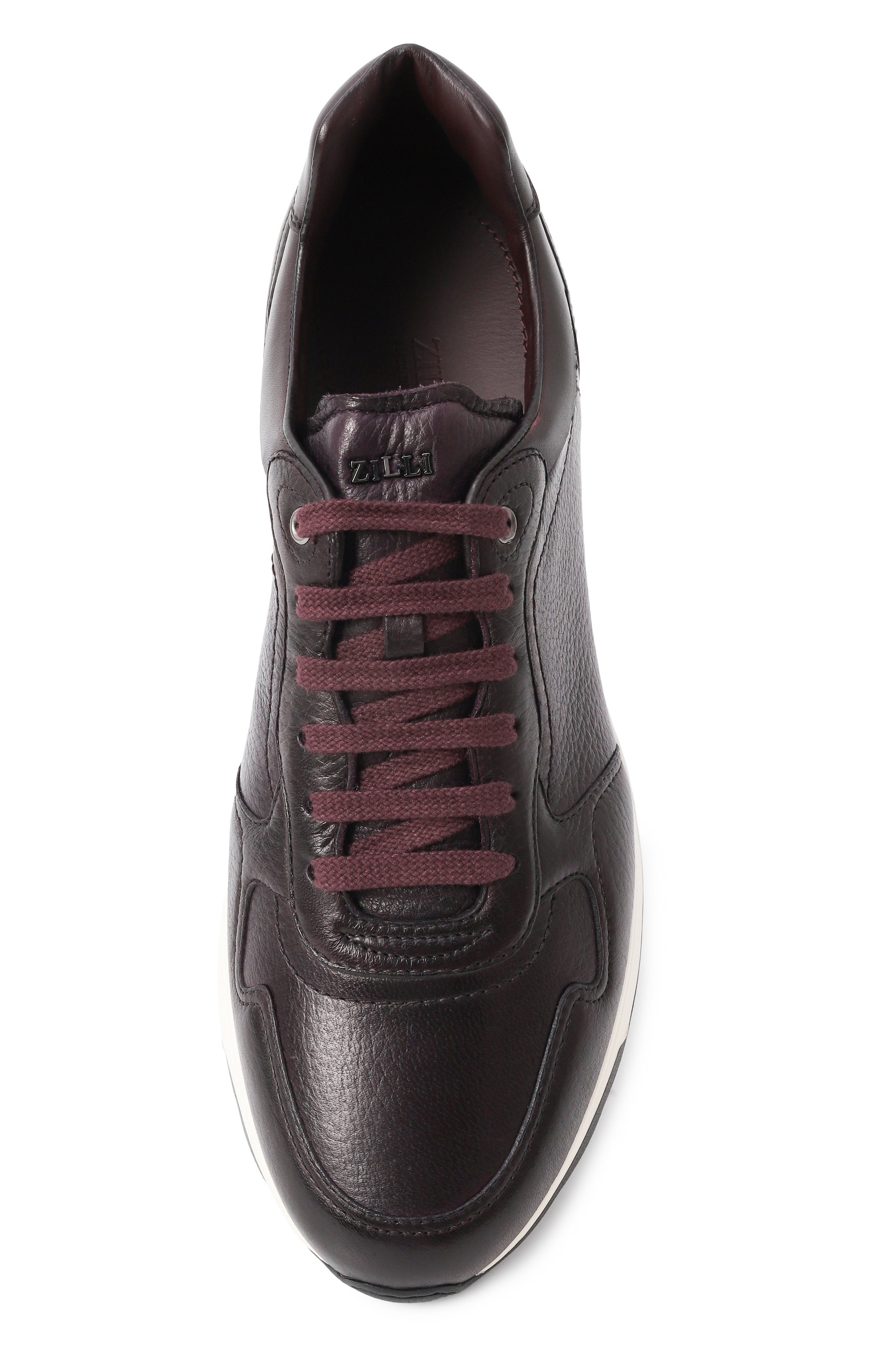 Кожаные кроссовки ZILLI, арт. H0138AM1157VZEV01, фото 6