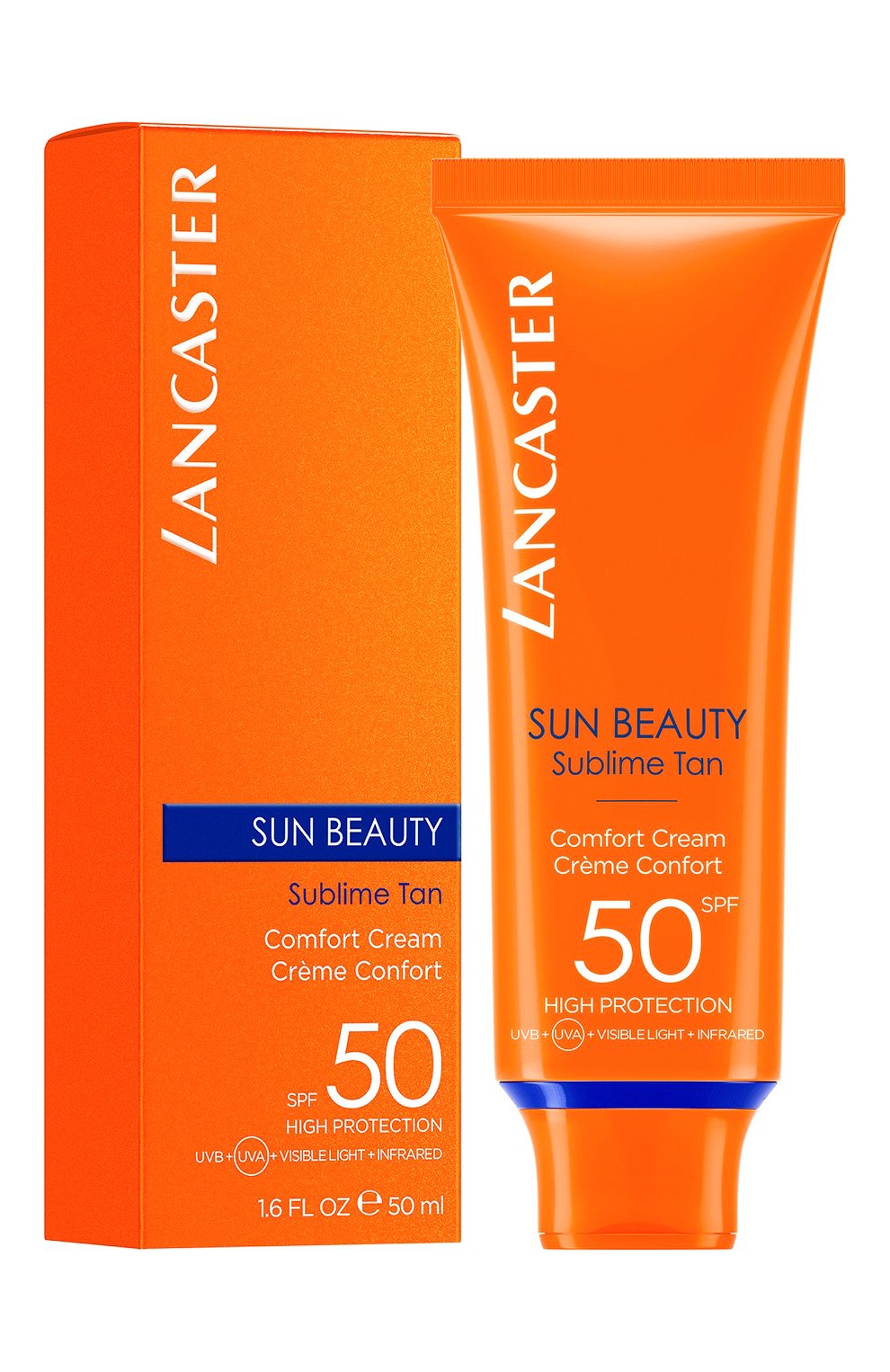 Крем-комфорт сияющий загар spf50 (50ml) LANCASTER бесцветного цвета по цене 3380 руб., арт. 3607345808406, фото 2 Крем-комфорт сияющий загар spf50 (50ml) LANCASTER, арт. 3607345808406, фото 2