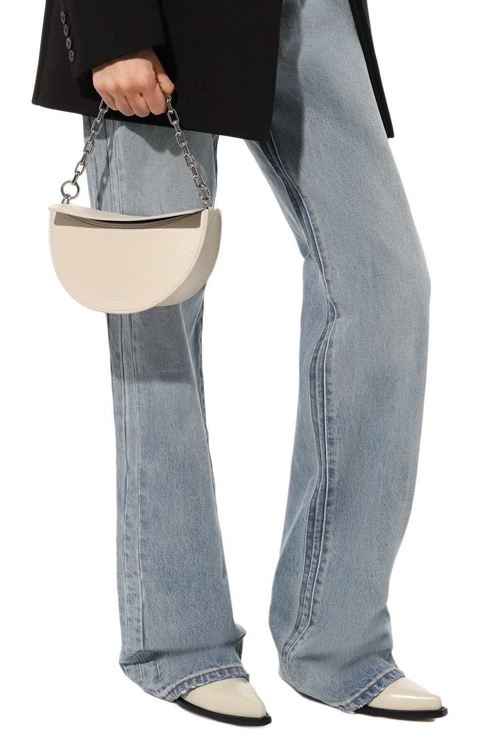 Сумка doris YUZEFI белого цвета по цене 79950 руб., арт. YUZC-HB-D0-11, фото 2 Сумка doris YUZEFI, арт. YUZC-HB-D0-11, фото 2