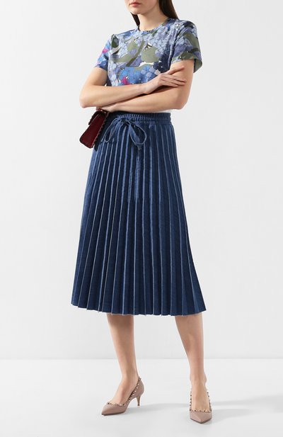 Джинсовая юбка REDVALENTINO, арт. TR3DD01S/4U0, фото 2