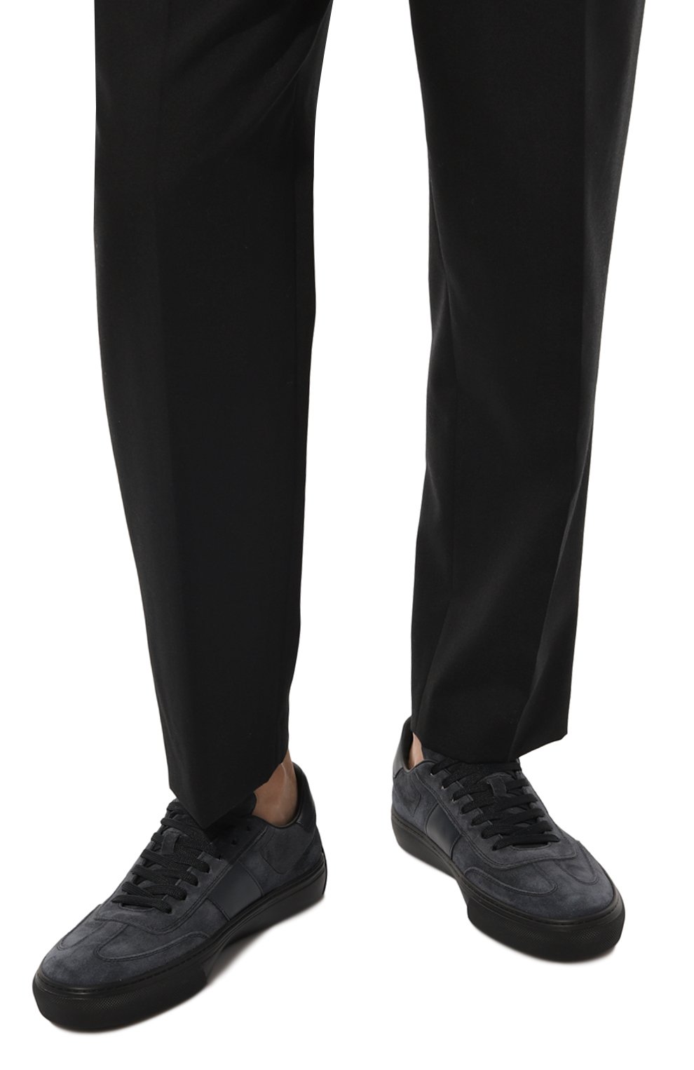 Замшевые кеды TOD’S, арт. XXM03E0GC50B4P, фото 3