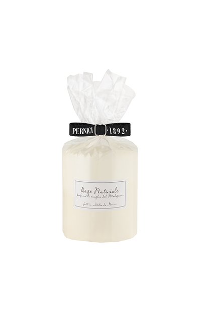 Интерьерная свеча beige naturale "мадагаскарская ваниль" (400g) PERNICI, арт. 8001962068000
