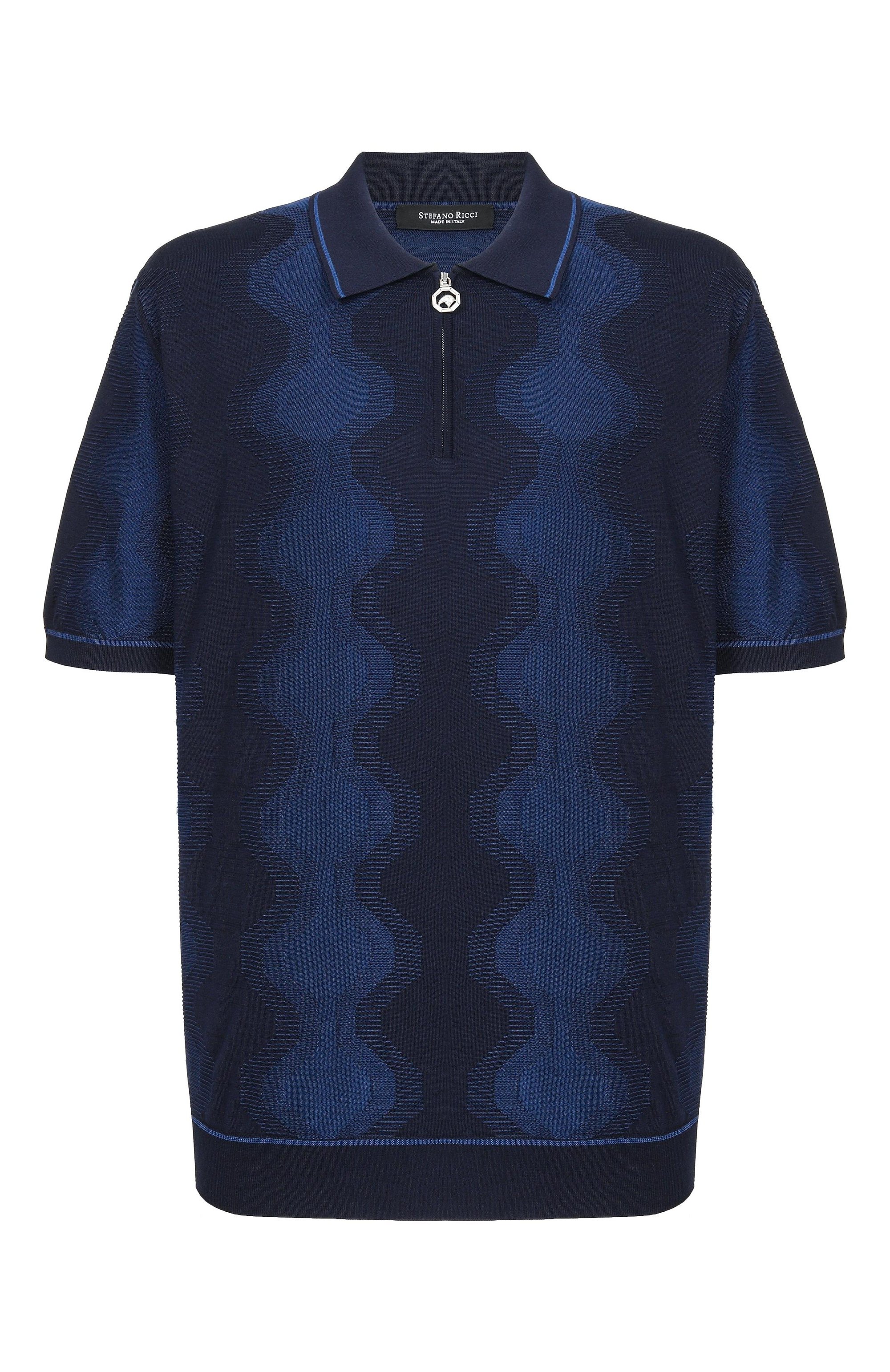 Поло из шелка и хлопка STEFANO RICCI, арт. K818105P31/F26171_002, фото 1