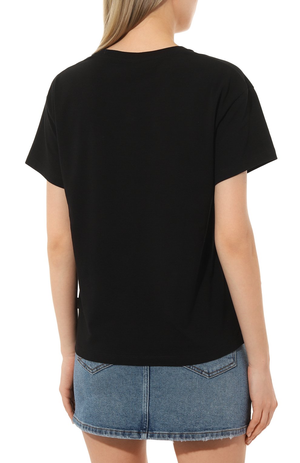 Хлопковая футболка MOSCHINO, арт. 231V6/V0784/4410, фото 4