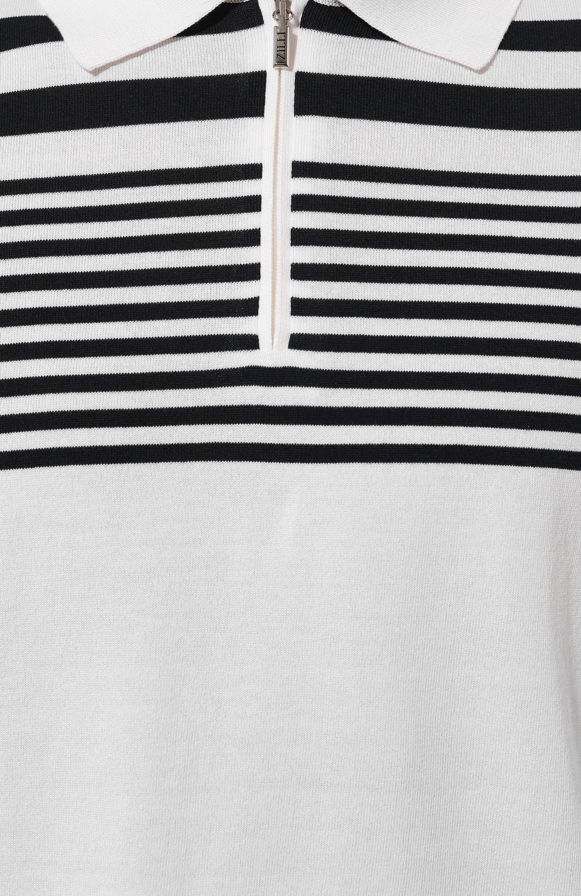 Поло из хлопка и шелка ZILLI, арт. KZP002M0142VYC000, фото 5