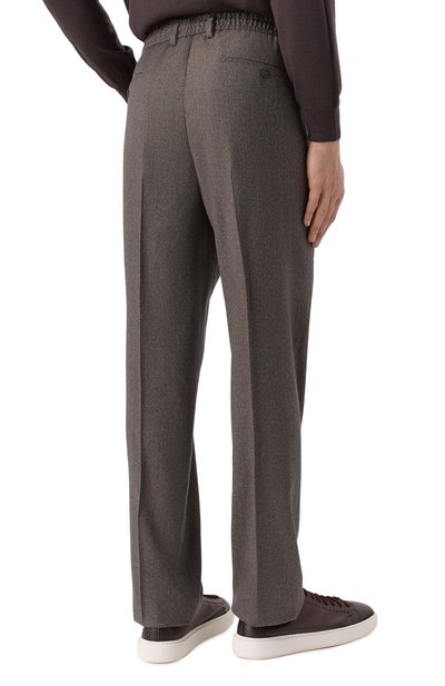 Шерстяной костюм ANDREA CAMPAGNA коричневого цвета по цене 170000 руб., арт. GREC0C0LFS/400129B, фото 5 Шерстяной костюм ANDREA CAMPAGNA, арт. GREC0C0LFS/400129B, фото 5