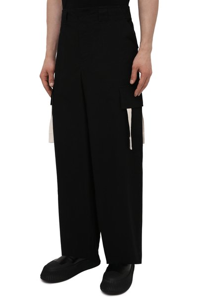 Хлопковые брюки JACQUEMUS, арт. 215PA04/107990, фото 3