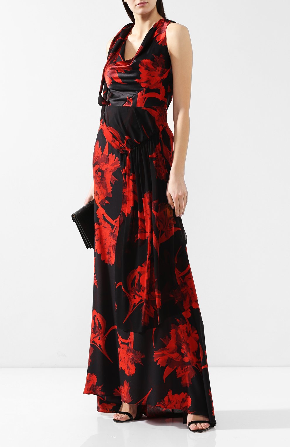 Шелковая юбка ROBERTO CAVALLI, арт. IQT309/SQP68, фото 2