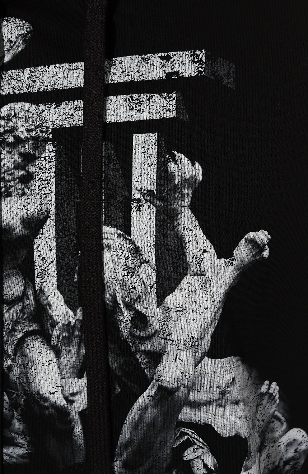 Хлопковое худи DIEGO VENTURINO, арт. D3W4DVFLHTDSTR, фото 5