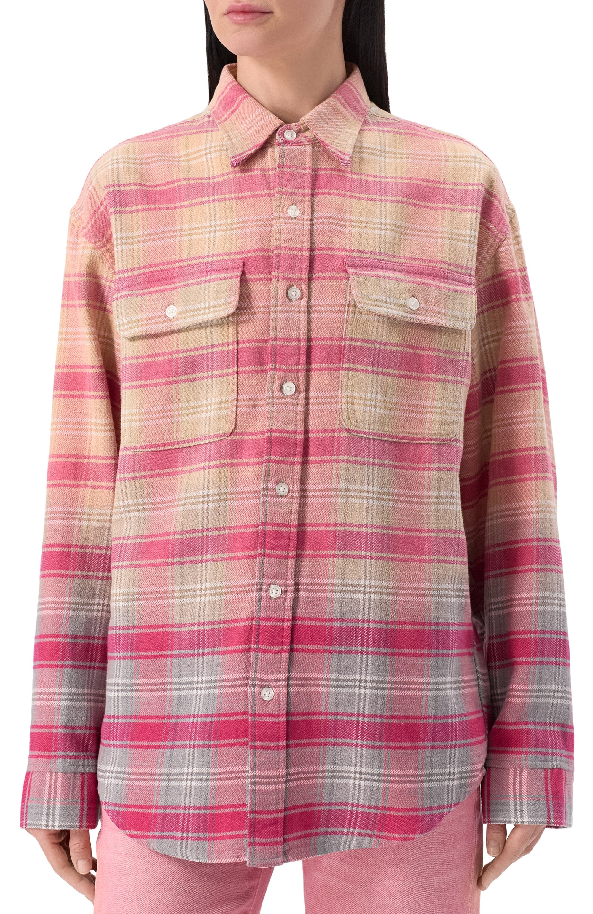 Хлопковая рубашка R13, арт. R13WR266-R506B, фото 3