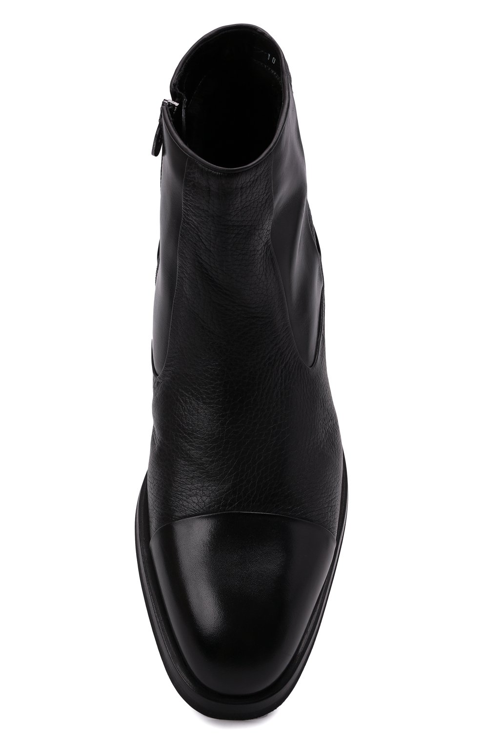 Кожаные сапоги BARRETT черного цвета по цене 83000 руб., арт. 212U029.1/VITELL0 " F", фото 5 Кожаные сапоги BARRETT, арт. 212U029.1/VITELL0 " F", фото 5